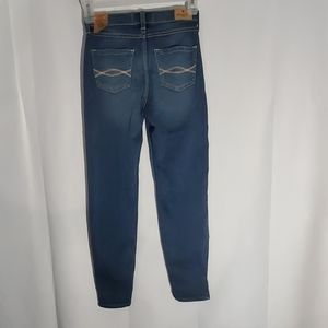 Abercrombie kids, high rise girlfriend jeans